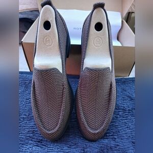 Rothy's Brown Herringbone Lug Loafer